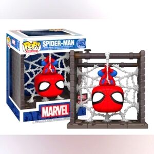 Spider-Man Pop Figure with Web Display